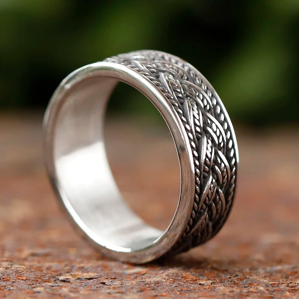 Stainless Steel Norse Viking Ring