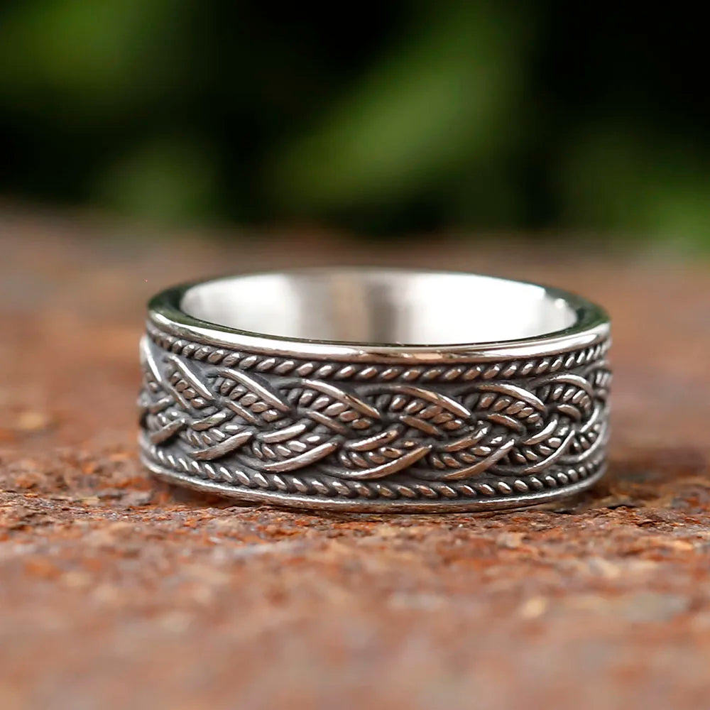 Stainless Steel Norse Viking Ring