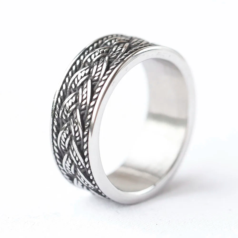 Stainless Steel Norse Viking Ring
