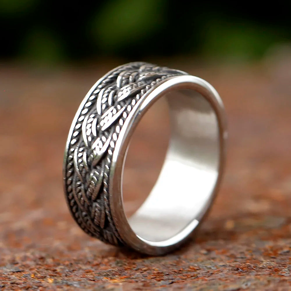 Stainless Steel Norse Viking Ring